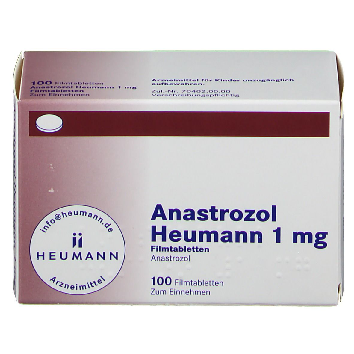 Anastrozol Heumann 1 mg Filmtabletten